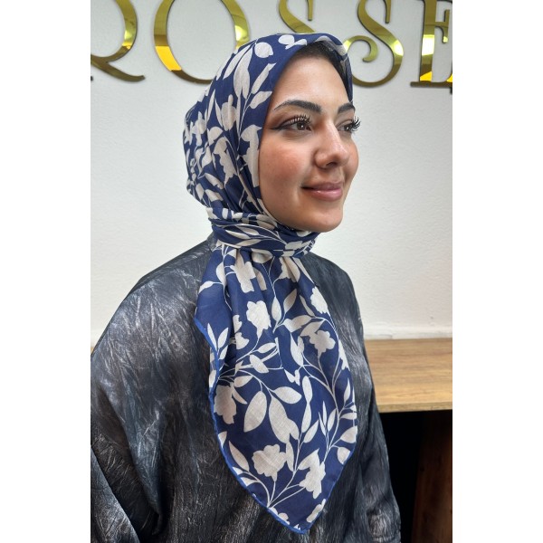 Desenli Soft Eşarp 04LB